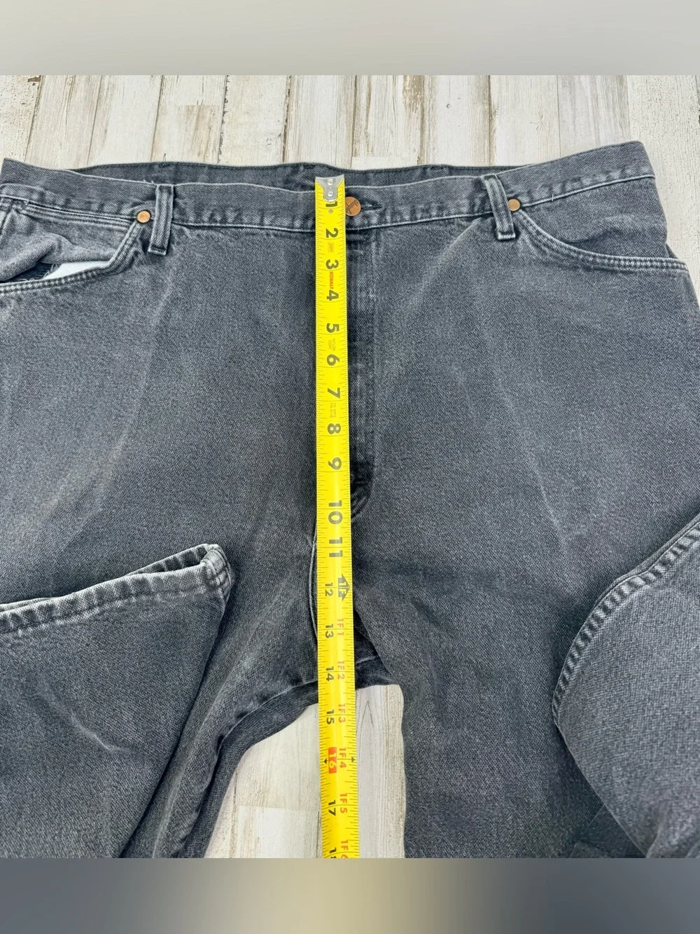 Wrangler Jeans Men's 42x33 Black Cowboy Western Outdoors 13MW2WK Lot Of 2